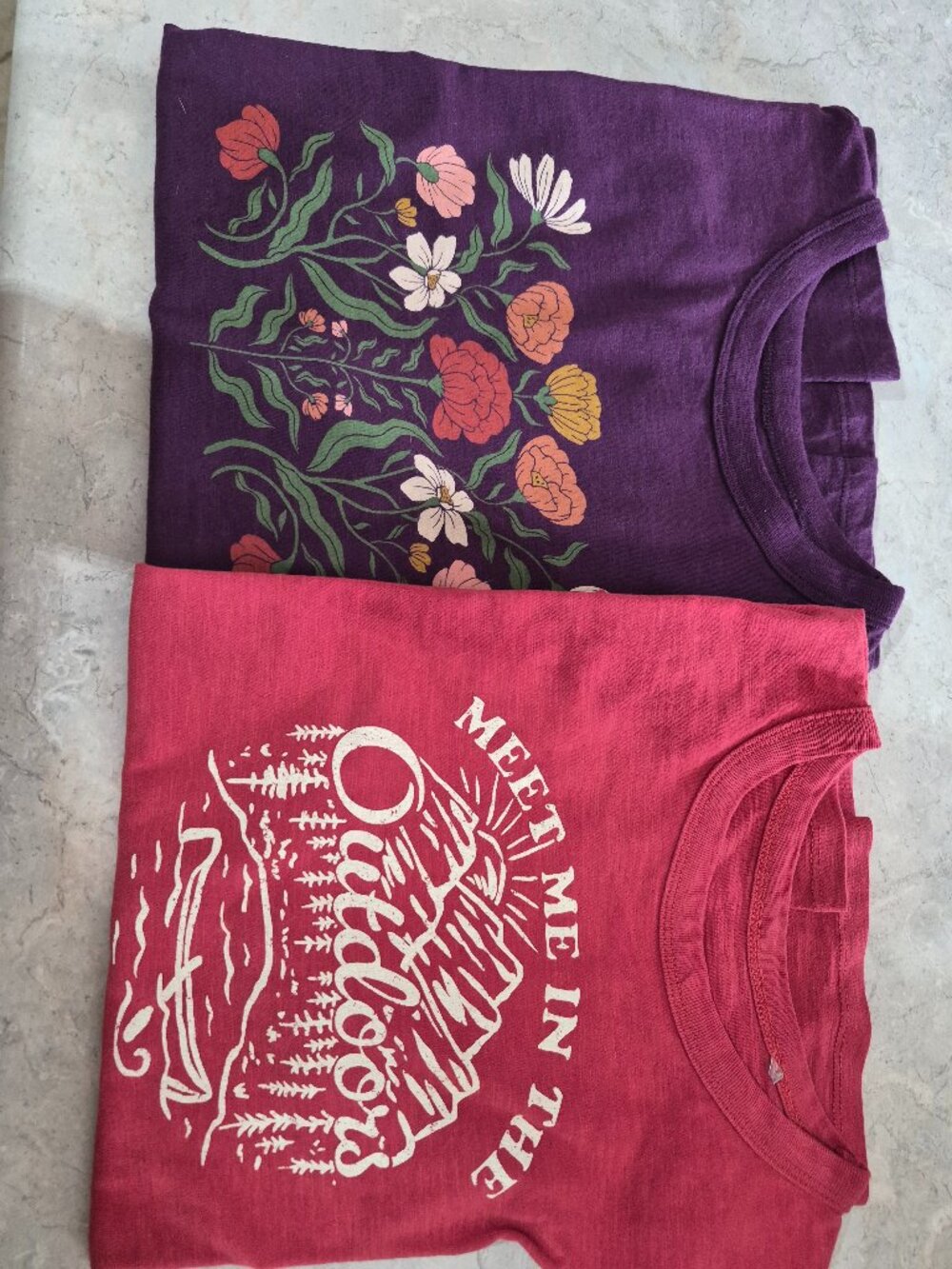 Two cotton T-shirts. new w/o tags